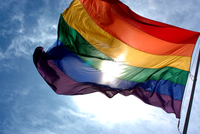 LGBTQ flag (credit: Wikimedia Commons)