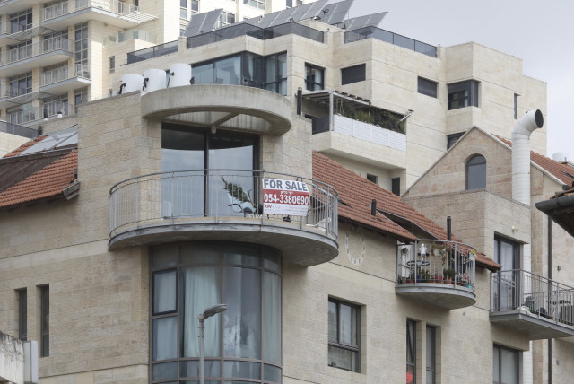 Apartment for sale in Jerusalem (photo credit: MARC ISRAEL SELLEM/THE JERUSALEM POST)