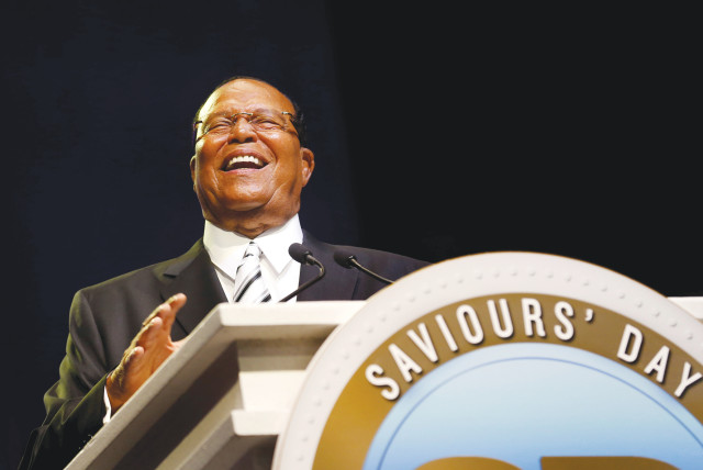 MANY OF these Jew-hating canards can be traced back to the man once known as Louis X, today more well renowned and recognized as the Reverend Louis Farrakhan Sr.  (credit: REBECCA COOK / REUTERS)