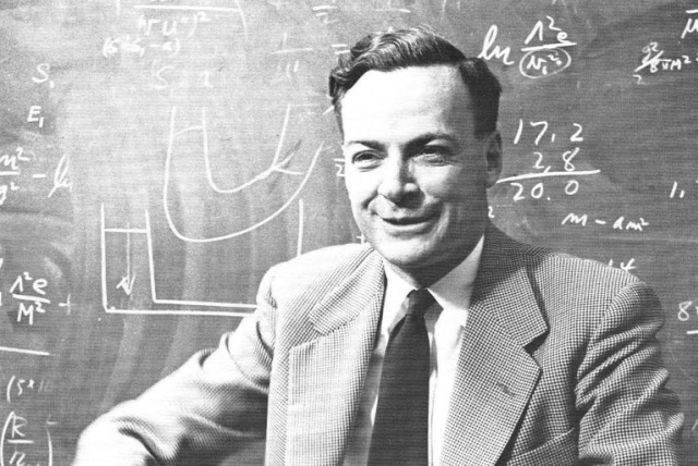 Richard Feynman (credit: WIKIPEDIA)