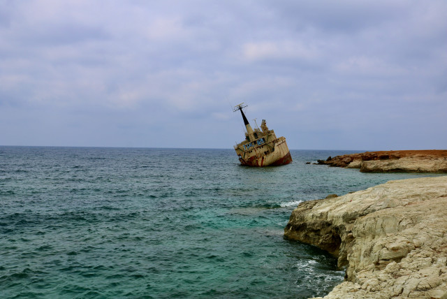 The Erdo III shipwreck. (credit: HADASSAH BRENNER)