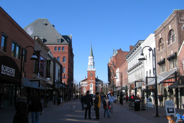  Church Street in Burlington, Vermont (illustrative). (credit: Wikimedia Commons)