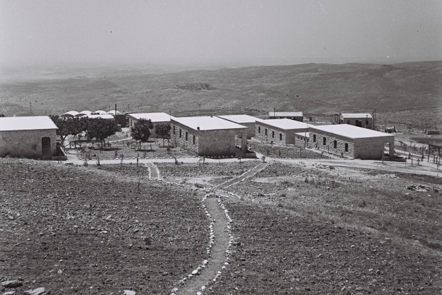  A picture of pre-state Israel (credit: JEWISH NATIONAL FUND ARCHIVES)