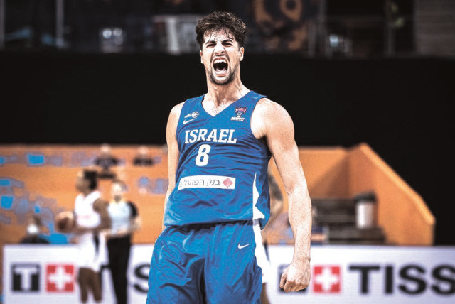  DENI AVDIJA has been Israel’s high scorer with 21 and 23 points, respectively, in victories over Finland and the Netherlands to open the blue-and-white Eurobasket campaign. (credit: FIBA)
