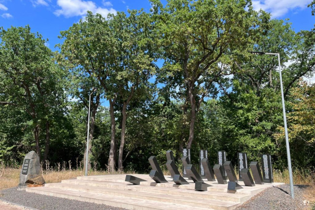  New Moldovan Holocaust memorial (credit: Gurevich communications)