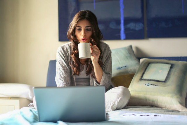  Work from home (illustrative) (credit: PEXELS)
