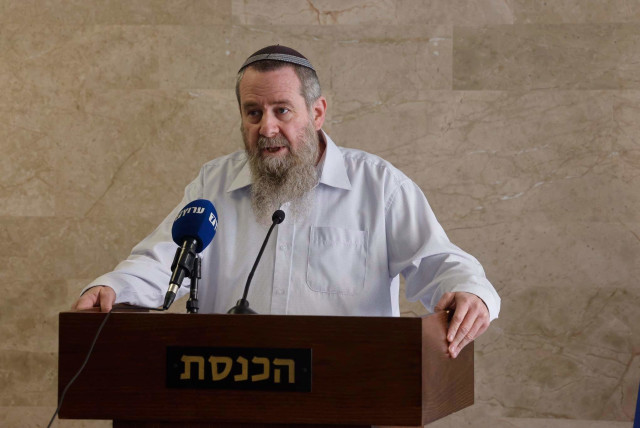   Noam Party leader MK Avi Maoz, December 5, 2022. (credit: MARC ISRAEL SELLEM/THE JERUSALEM POST)