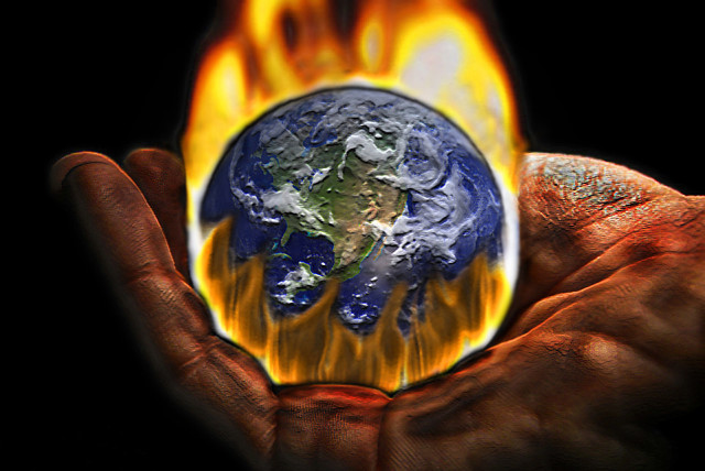  Global warming: Temperatures in 2022 fifth warmest on record (Illustrative). (credit: Roberto Rizzato/Flickr)