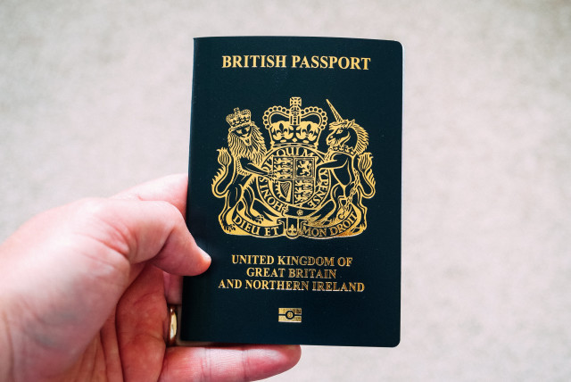  Passport for the United Kingdom of Great Britain and Northern Ireland (credit: PEXELS)