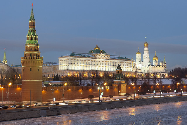  The Kremlin, Moscow (credit: Wikimedia Commons)