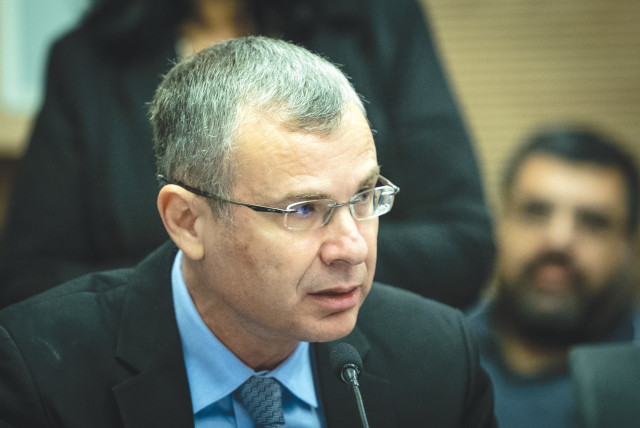  JUSTICE MINISTER Yariv Levin appears before the Knesset Constitution, Law and Justice Committee, last month. (credit: YONATAN SINDEL/FLASH90)