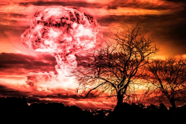  Artistic rendition of a nuclear blast (credit: PUBLICDOMAINPICTURES.NET)