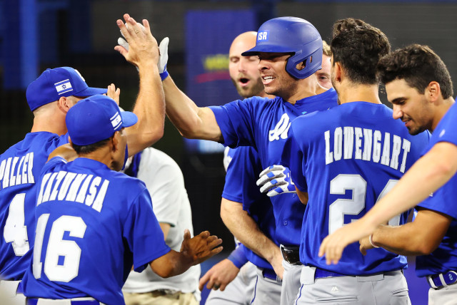  MANY OF players who suited up for Team Israel at the Tokyo Olympics in 2021 will be back donning the blue-and-white this month at the World Baseball Classic, where Israel will be playing in Pool D in Miami. (credit: JORGE SILVA / REUTERS)