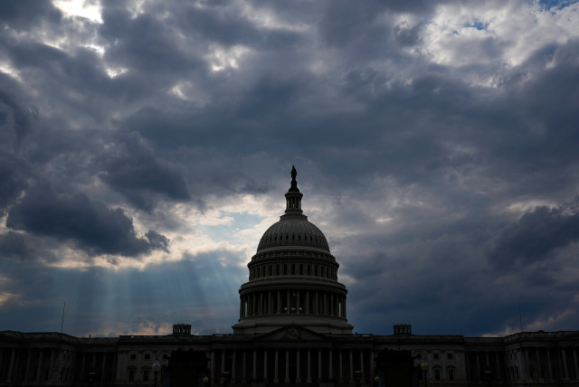  The US Capitol building is seen in Washington, US, April 6, 2023. (credit: REUTERS/ELIZABETH FRANTZ)