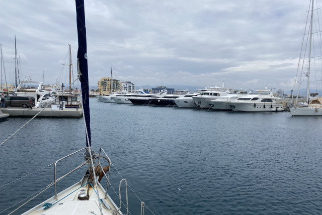  ARRIVING AT Limassol Marina. (credit: SETH J. FRANTZMAN)