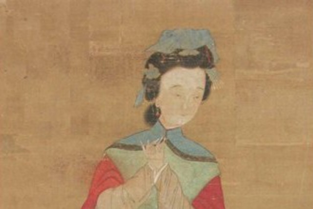  An 18th-century ink rendering of Hua Mulan on silk (credit: Wikimedia Commons)