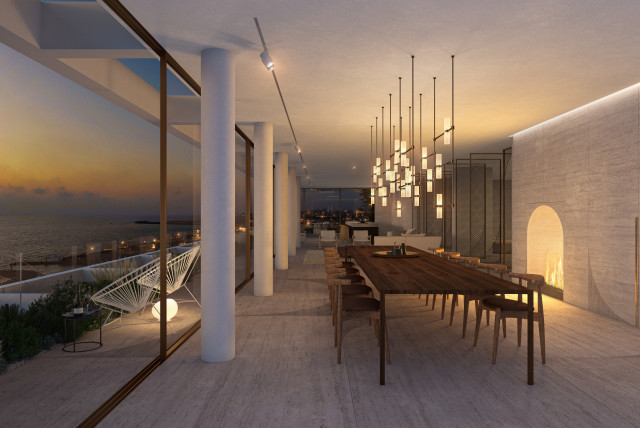  Israel’s priciest penthouse at Port TLV Residence (photo credit: Bonsai Imaging)