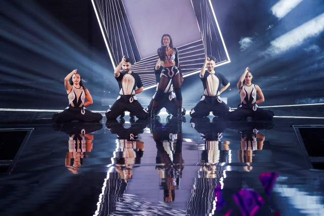  Noa Kirel from Israel performs during the first semi-final of the 2023 Eurovision Song Contest in Liverpool, Britain, May 9, 2023. (credit: REUTERS/PHIL NOBLE)