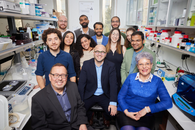  Amal's lab, research team (credit: Credit to Igor Parvarov)
