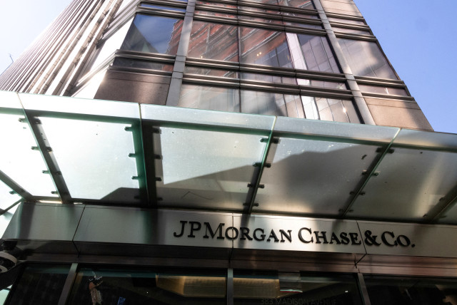  JPMorgan Chase Bank is seen in New York City, US, March 21, 2023. (credit: REUTERS/CAITLIN OCHS/FILE PHOTO)