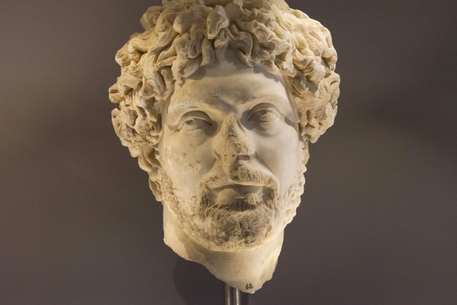  Illustrative image of a Roman-era head sculpture. (photo credit: FLICKR)