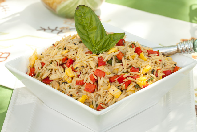  CONFETTI ORZO Salad.  (credit: The Giving Table)