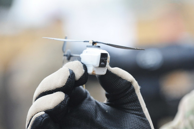  Black Hornet Nano drone (credit: WIKIPEDIA)