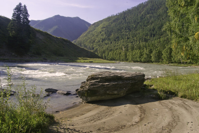  A river in Siberia. (credit: PIXABAY)