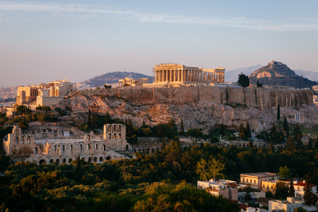  The Acropolis hill in Athens. (credit: Wikimedia Commons)