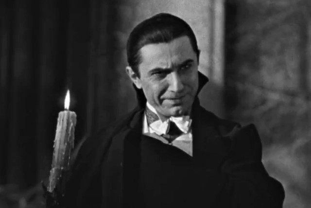  A frame from the 1931 'Dracula' film. (credit: DEN STORE DANSKE)
