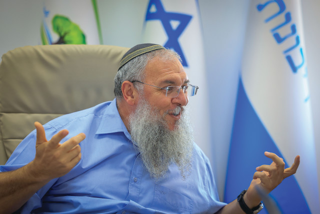  YESHA COUNCIL head Shlomo Neeman. (credit: MARC ISRAEL SELLEM/THE JERUSALEM POST)