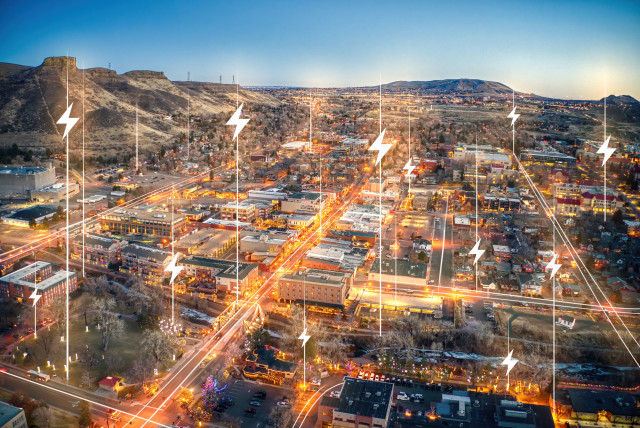  An illustrative photo of SolarEdge's new energy infrastructure in Colorado. (photo credit: Courtesy: SolarEdge )