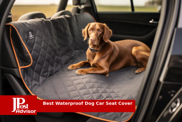 Lusso Gear Dog Back Seat Cover for Car Waterproof Grey, one size