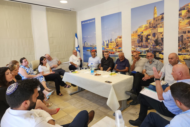  Members from Israel's Tourism Ministry, Foreign Affairs Ministry, Justice Ministry, Police and other government and local leaders convened a forum to address the spike in anti-Christian attacks.  (credit: TOURISM MINISTRY)