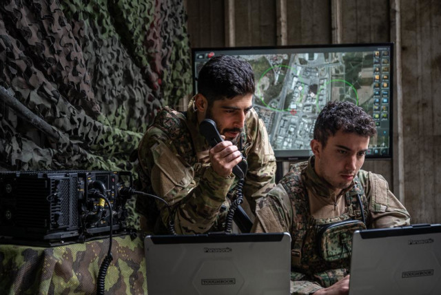  Elbit's TORCH-X Fire application from their C4I system. (credit: ELBIT SYSTEMS)