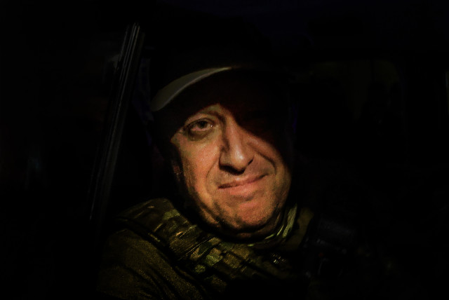  Wagner mercenary chief Yevgeny Prigozhin. (credit: Alexander Ermochenko/Reuters)