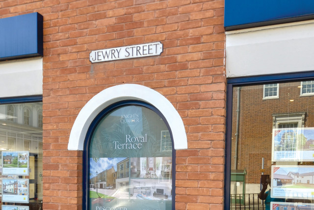  Jewry Street in the heart of Winchester, Hampshire  (credit: WENDY BLUMFIELD)