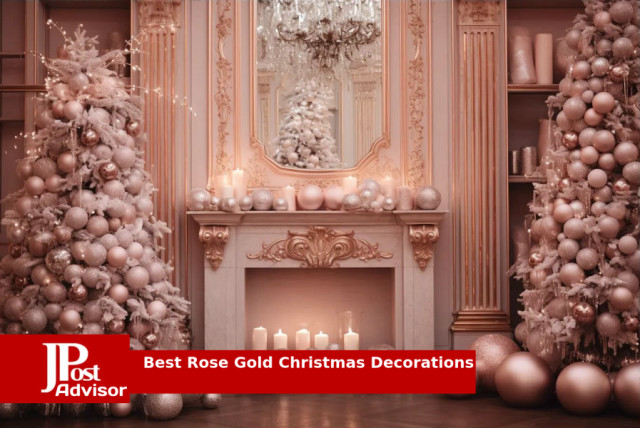 10 Most Popular Rose Gold Christmas Decorations for 2024 - The ...