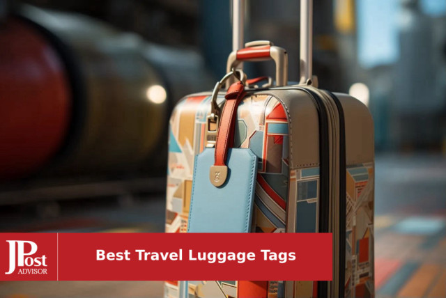 Monogram Luggage Tag, Bag Tag, Travel Tag, Suitcase Tag, PU