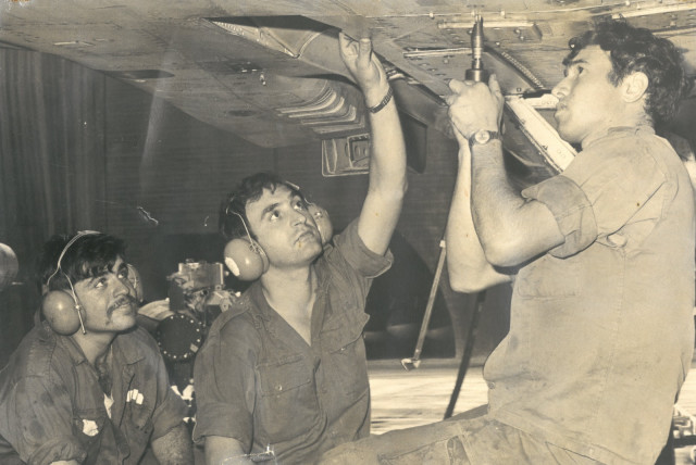  Israeli soldiers during the Yom Kippur War. (credit: IDF)