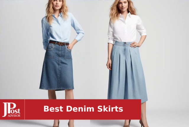 Frayed Hem Denim Skirt - Women - Ready-to-Wear