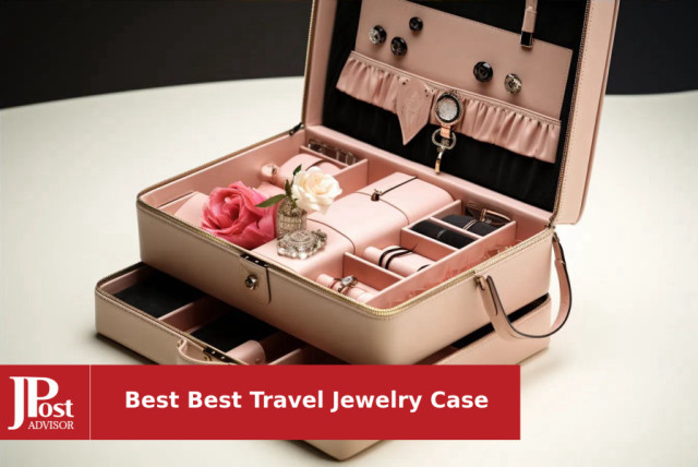  BELALIFE Travel Jewelry Case Organizer, Foldable