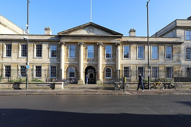  Emmanuel College, St Andrew's Street, Cambridge. (credit: Wikimedia Commons)
