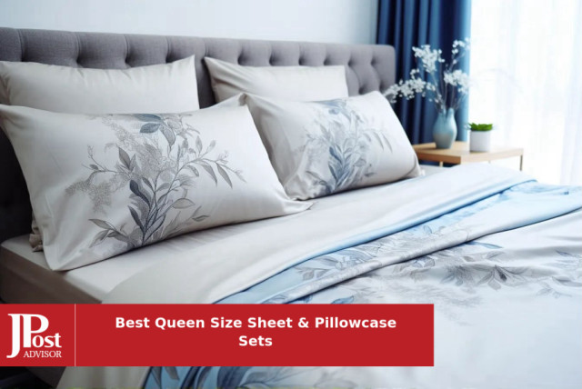10 Best Selling Queen Size Sheet & Pillowcases Sets for 2023 - The  Jerusalem Post