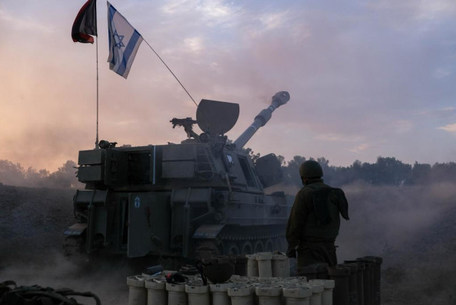  IDF troops on operation in the northern Gaza Strip, November 1, 2023 (credit: IDF SPOKESPERSON'S UNIT)