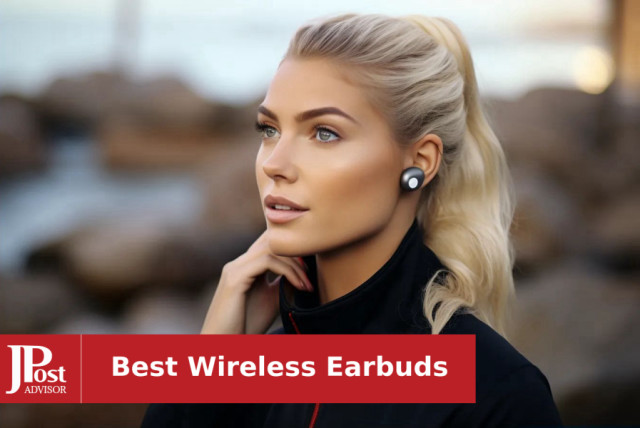 Wireless Bluetooth 5.3 Earbuds Stereo Bass, Headphones in Ear Noise  Cancelling Mic, IP7 Waterproof Sports, 32H Playtime USB C Mini Charging  Case Ear
