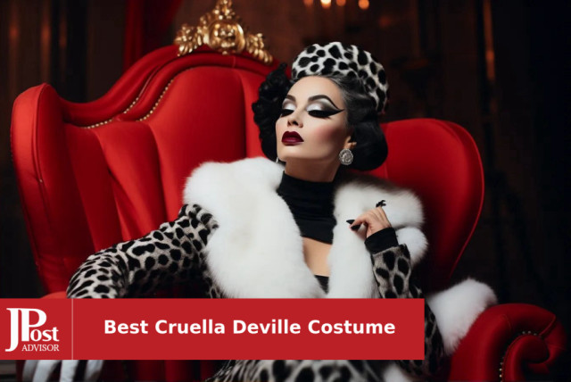 Cruella de Vil Stole Costume for Women, Women's, Size: Large