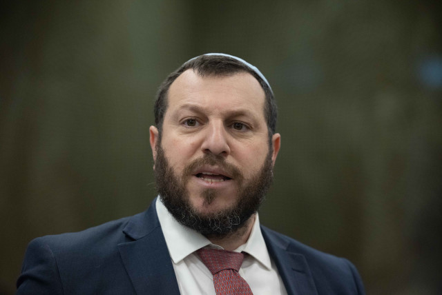  Minister of Heritage Amichai Eliyahu arrives to a government conference at the Prime Minister's office in Jerusalem on January 29, 2023. (credit: YONATAN SINDEL/FLASH90)
