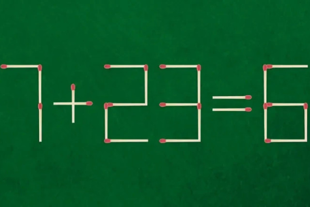  Add three matches to solve this exercise (credit: AdobeStock)