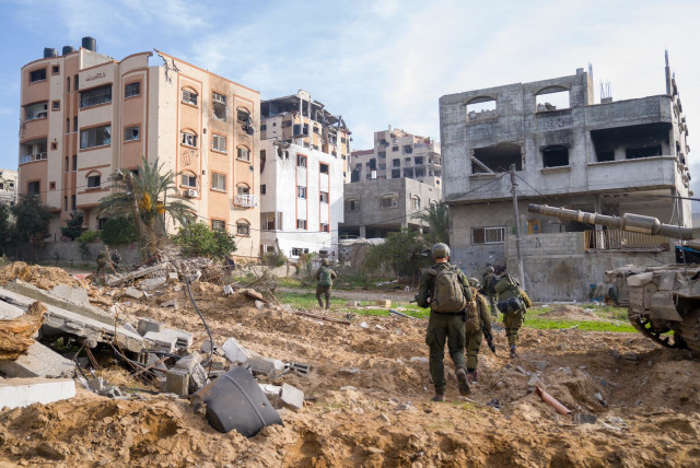  The IDF operates in the Gaza Strip on December 7, 2023 (credit: IDF SPOKESPERSON'S UNIT)